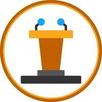 Podium Vector Icon Design