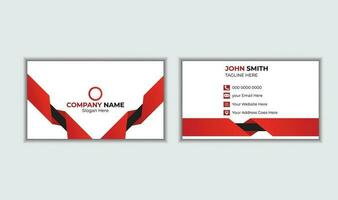 Business Card Design vector