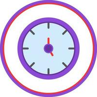 Clock Time Vector Icon Design