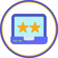 Customer Review Vector Icon Design