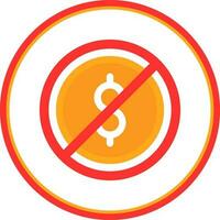 No Vector Icon Design