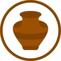 Pottery Vector Icon Design