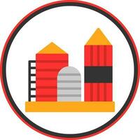 diseño de icono de vector de silo