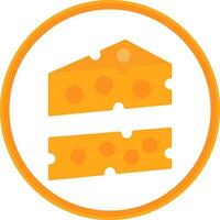 Cheese Vector Icon Design