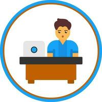 Candidate Vector Icon Design