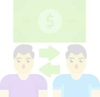 Borrow Vector Icon Design