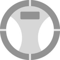Steering Wheel Vector Icon Design