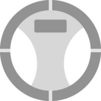 Steering Wheel Vector Icon Design