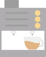 Coffee Machine Vector Icon Design