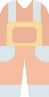 Coverall Vector Icon Design