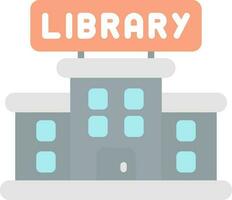 Library Vector Icon Design