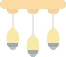 Chandelier Vector Icon Design