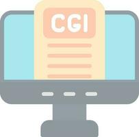 Cgi Vector Icon Design