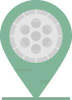 Cinema Location Vector Icon Design