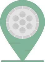 Cinema Location Vector Icon Design