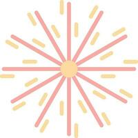 Fireworks Vector Icon Design