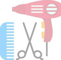 Hairdressing Vector Icon Design