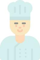 diseño de icono de vector de chef