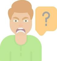 Doubt Vector Icon Design