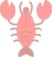 Lobster Vector Icon Design
