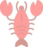 Lobster Vector Icon Design