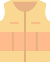 Life Jacket Vector Icon Design