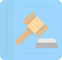 Law Book Vector Icon Design