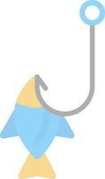 Fishing Hook Vector Icon Design