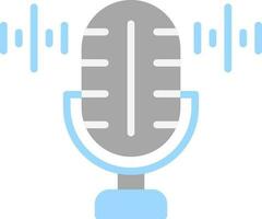 Voice Recorder Vector Icon Design