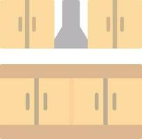 Kitchen Furniture Vector Icon Design