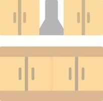 Kitchen Furniture Vector Icon Design