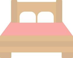 Bed Vector Icon Design