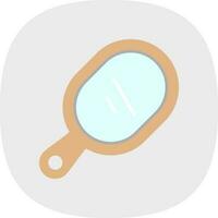 Hand Mirror Vector Icon Design