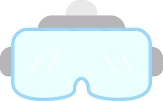 diseño de icono de vector de gafas vr