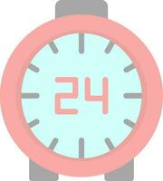 24 Hours Vector Icon Design