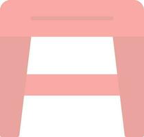 Stool f Vector Icon Design