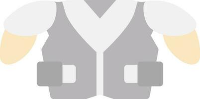 Shoulder Pads Vector Icon Design