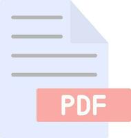 Pdf Vector Icon Design