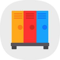 Locker Vector Icon Design