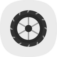 Tires Vector Icon Design