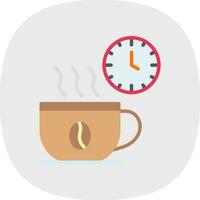 Coffee Break Vector Icon Design