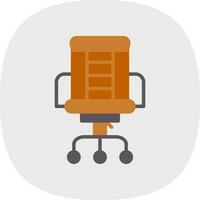 Boss Chair Vector Icon Design