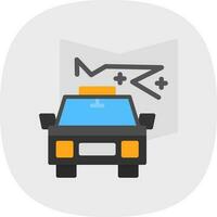 Route Vector Icon Design