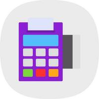 Pos Terminal Vector Icon Design