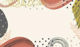 creative abstract art banner background vector