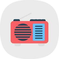 diseño de icono de vector de radio