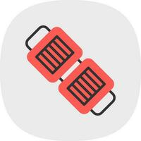 Sandwich Press Vector Icon Design