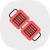 Sandwich Press Vector Icon Design