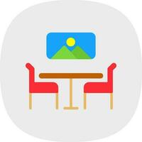 Dining Room Vector Icon Design