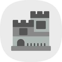 diseño de icono de vector de castillo